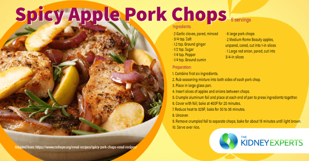 Spicy Apple Pork Chops